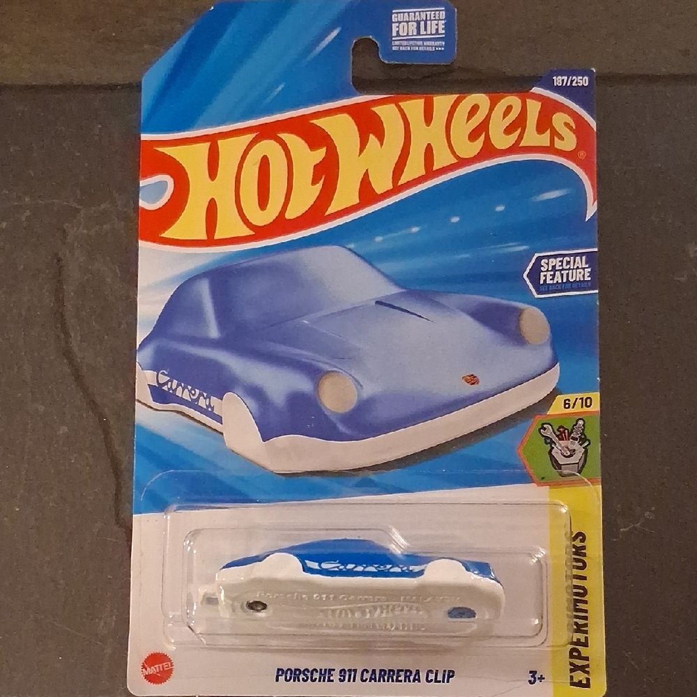 HOT WHEELS PORSCHE 911 CARRERA CLIP CAR